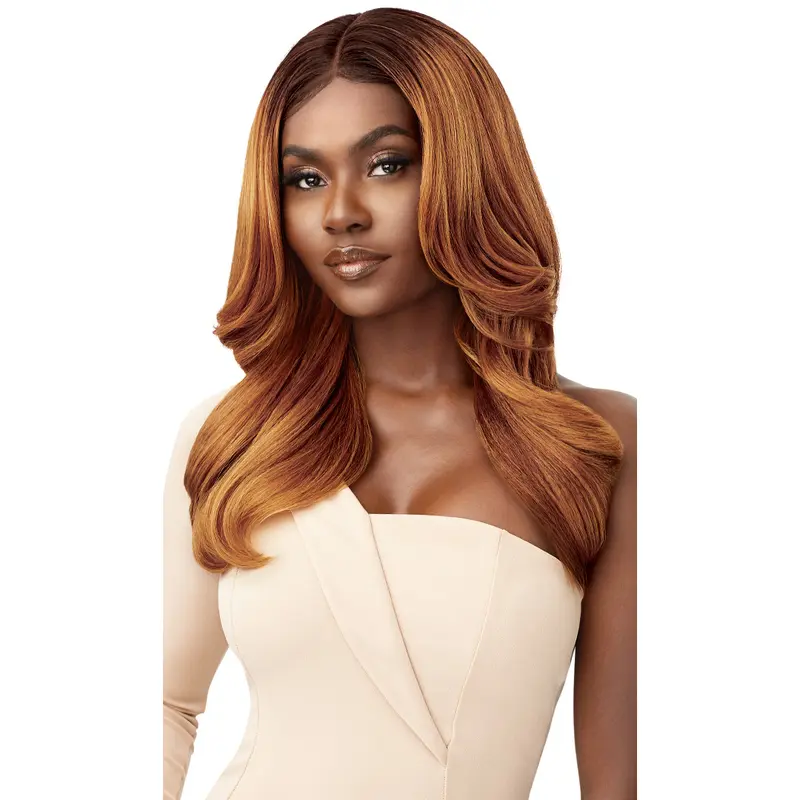 Outre Melted Hairline Ear to Ear HD Lace Front Glueless Synthetic Wig - Karmina