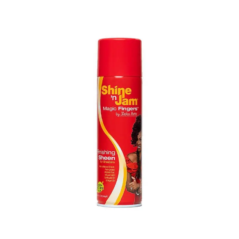 Shine 'n Jam Magic Fingers Finishing Sheen For Braiders 11.5 oz