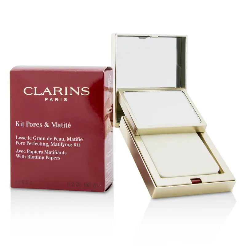 Clarins Pore Perfecting Matifying Kit with Blotting Papers  6.5g/0.2oz