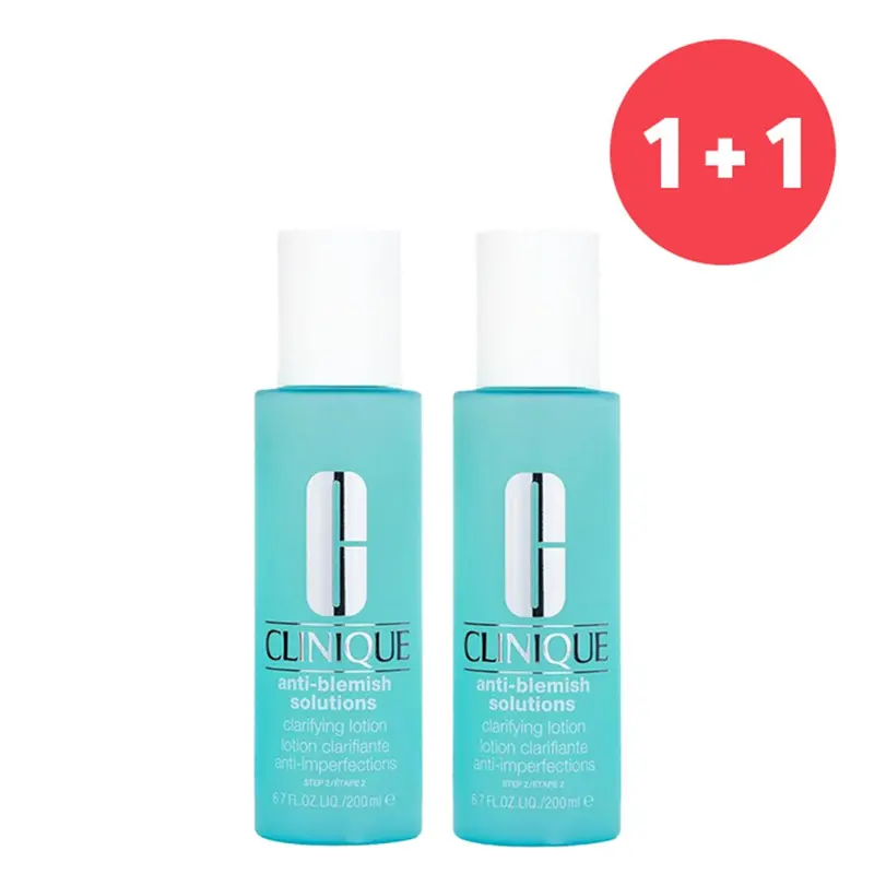 Clinique 1+1 SetAnti-Blemish Solutions Clarifying Lotion     200ml/6.7oz