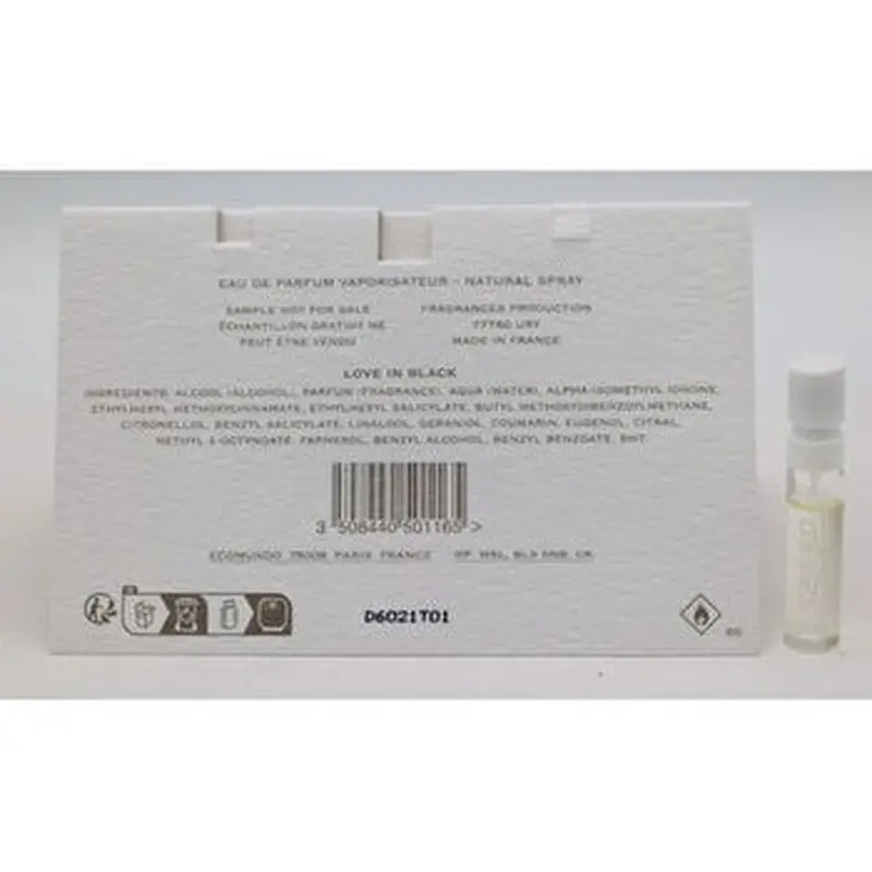 Creed Love In Black Woman Eau De Parfum Vials 1.7ml