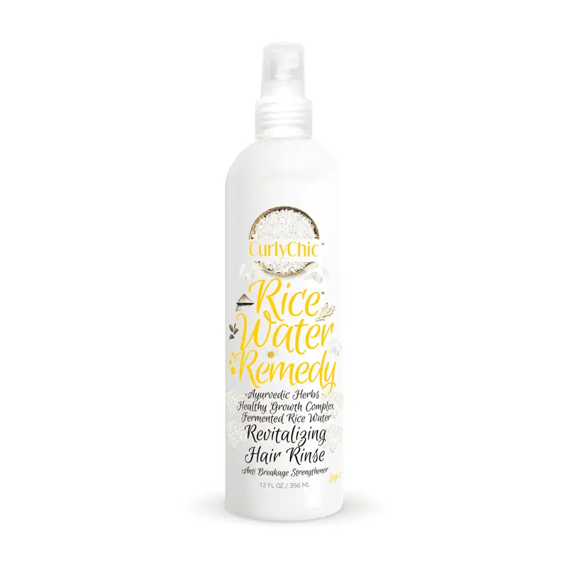 Curly Chic Rice Water Remedy Revitalizing Rinse