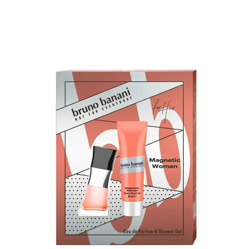 BANANI MAGNETIC WOMAN SET: EDP SPRAY 30ML + SG 50ML