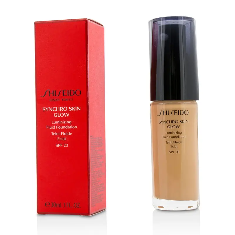 Shiseido Synchro Skin Glow Luminizing Fluid Foundation SPF 20 - # Rose 4  30ml/1oz