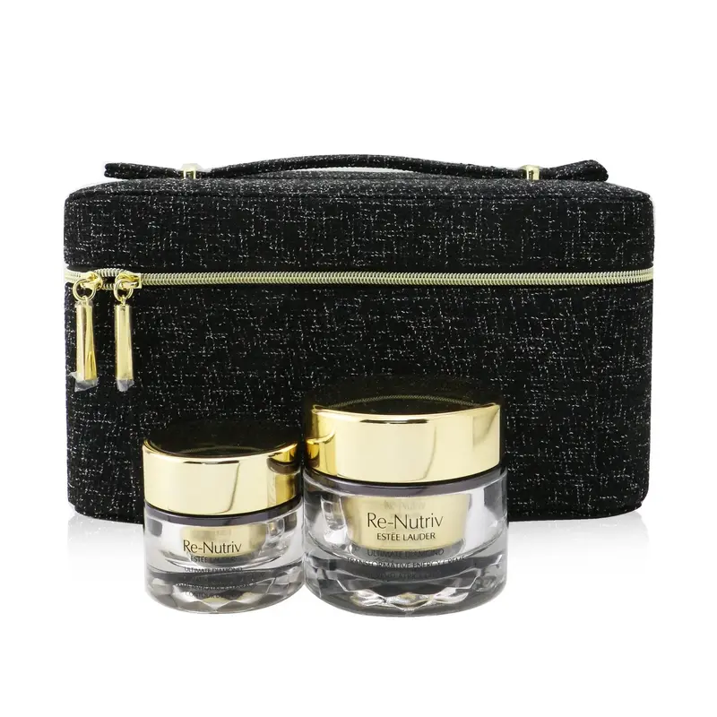 Estee Lauder Re-Nutriv Ultimate Diamond Transformative Energy Face & Eye Set: Energy Creme 50ml+ Energy Eye Creme 15ml  2pcs