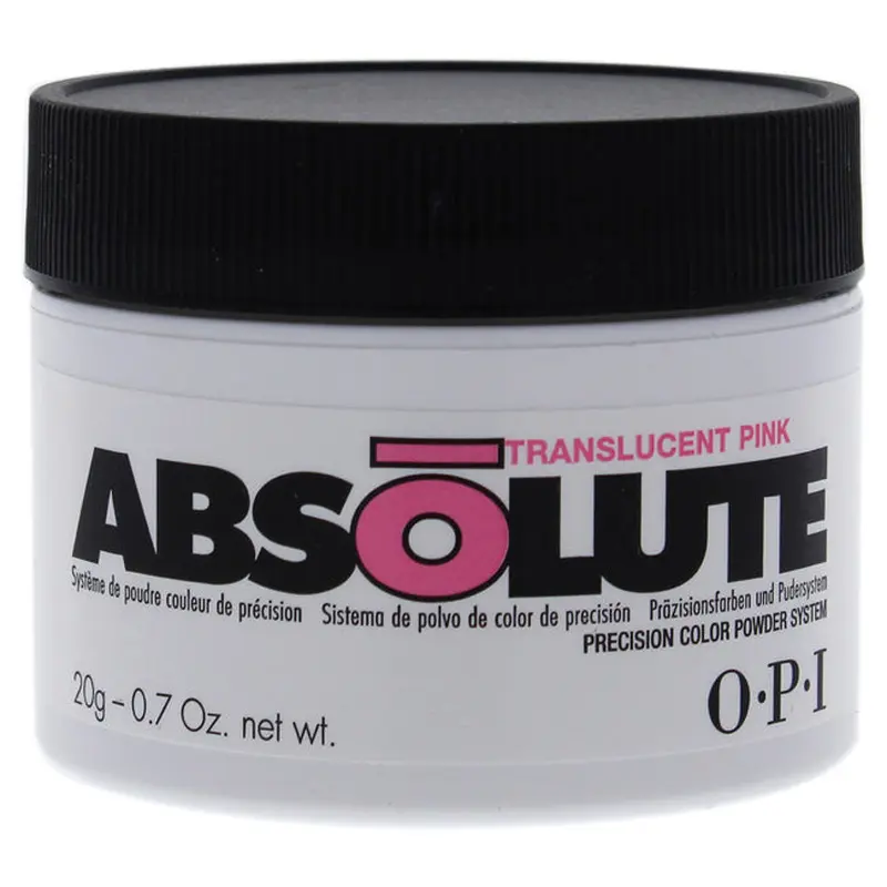 OPI Absolute Translucent - Pink Powder by OPI for Women - 0.7 oz Nail Powder