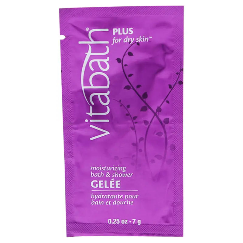 Vitabath Plus For Dry Skin Moisturizing Bath Shower Gelee by Vitabath for Unisex - 0.25 oz Shower Gel