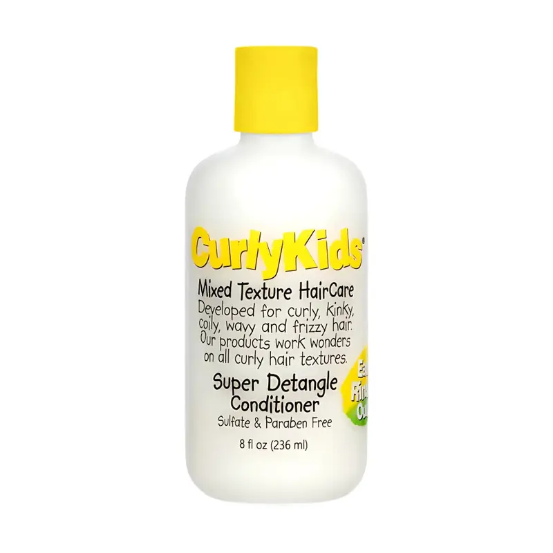 Curly Kids Super Detangle Conditioner  8 oz | Smooth & Hydrate Curly, Coily & Kinky Hair