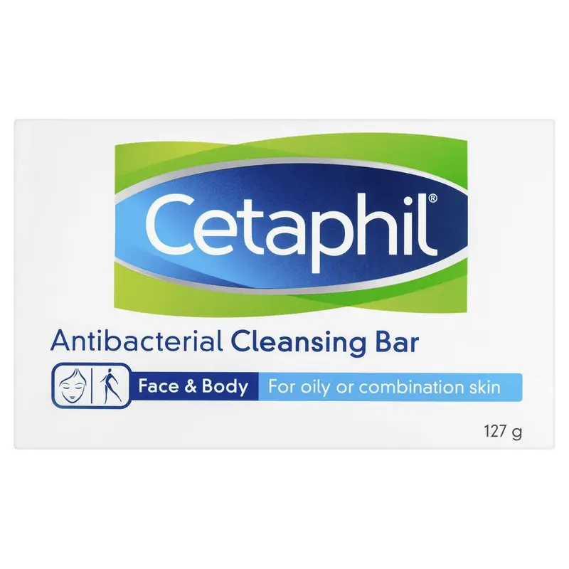 Cetaphil Antibacterial Cleansing Bar 127g