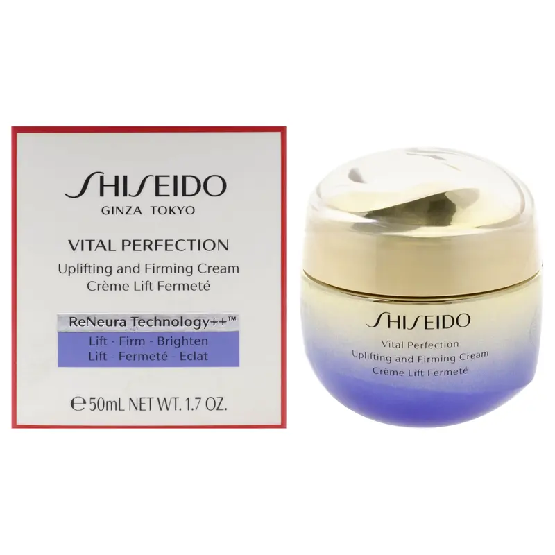 Shiseido Vital Perfection Uplifting and Firming Cream by Shiseido for Women - 1.7 oz Cream