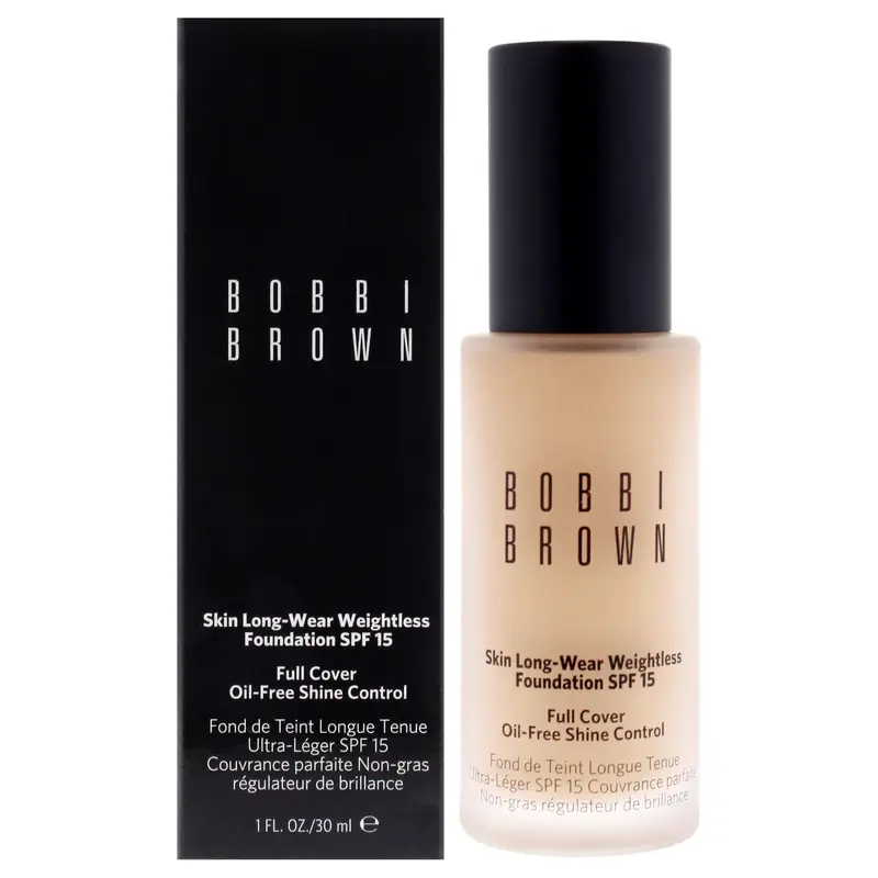 Bobbi Brown Skin Long-Wear Weightless Foundation SPF 15 - W-048 Golden Beige by Bobbi Brown for Women - 1 oz Foundation