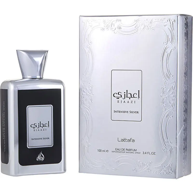 Lattafa Ejaazi Intensive Silver Eau De Parfum Spray 100ml/3.4oz