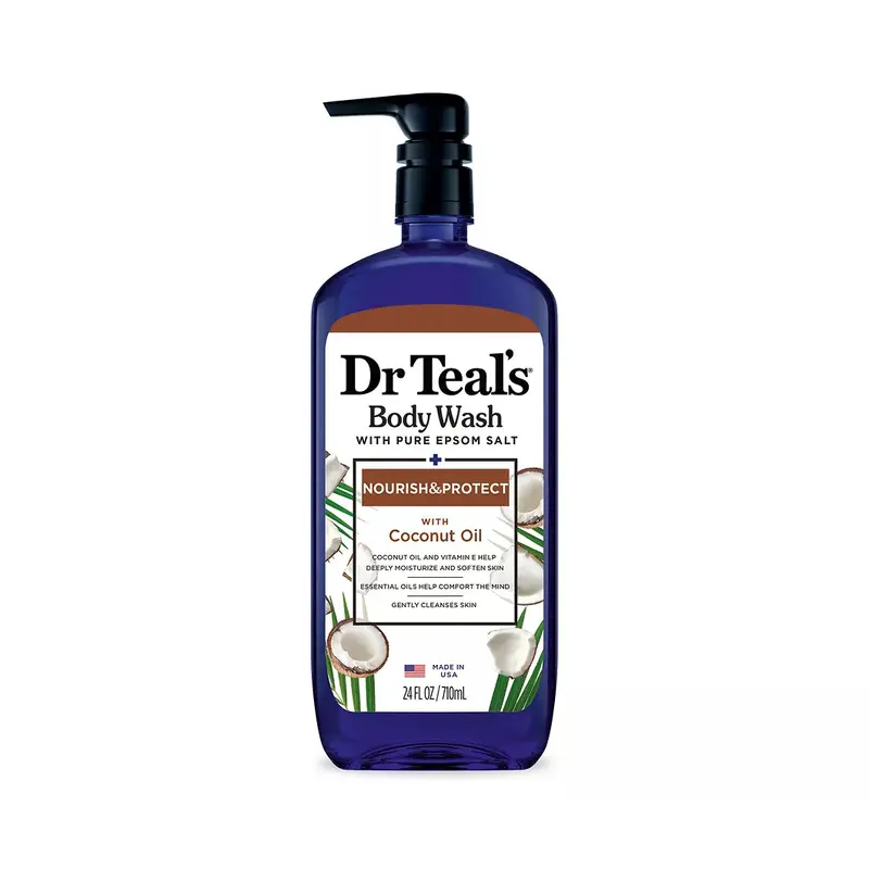 Dr. Teal's Nourish & Protect with Coconut Oil Body Wash with Pure Epsom Salt - 24oz
