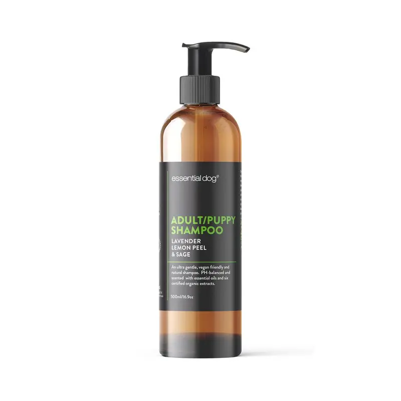 Essential Dog Adult & Puppy Shampoo Lavender, Lemon & Sage 500ml