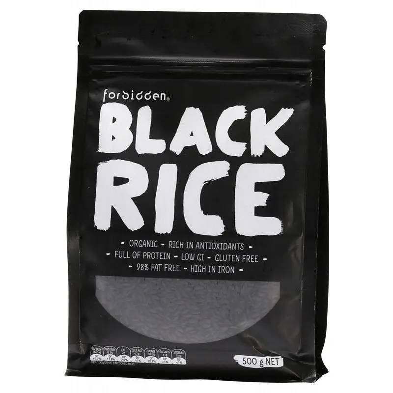 FORBIDDEN Black Rice 98% Fat Free Low G. I. 500g