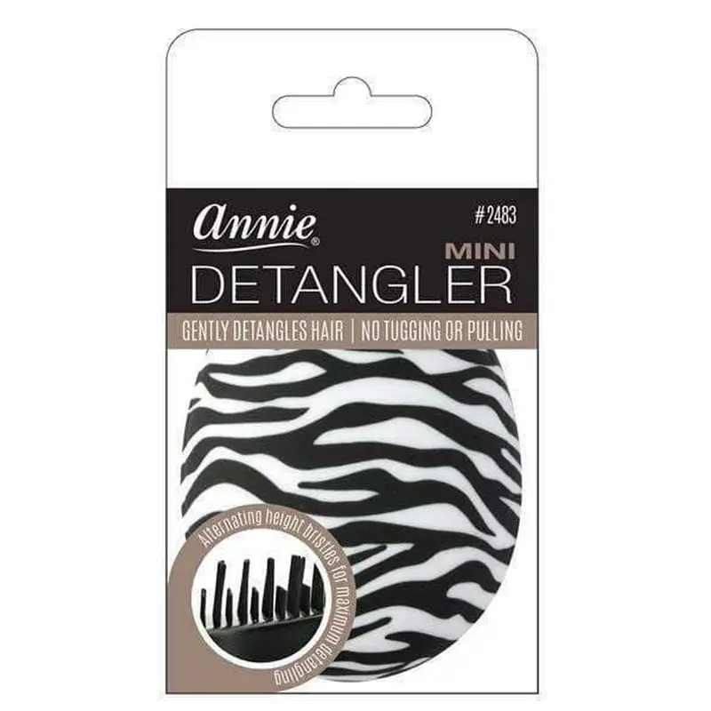 Annie Brush Mini Detangler Zebra #2483