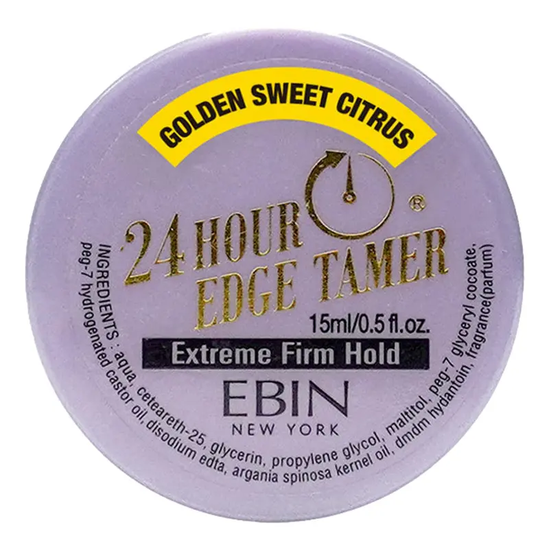 EBIN 24 Hour Edge Tamer Extreme Firm Hold - Golden Sweet Citrus 0.5oz