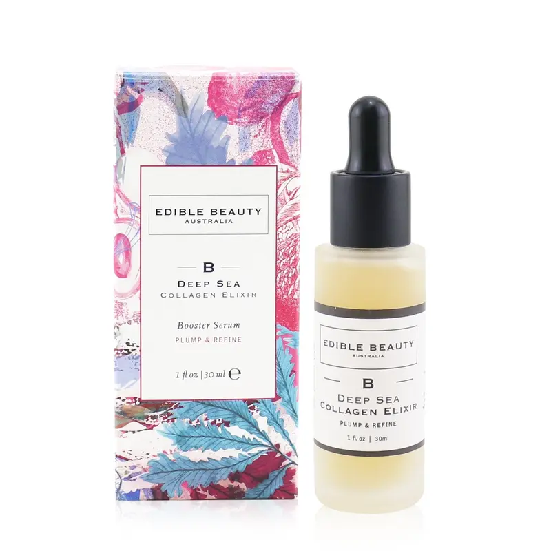 Edible Beauty -B- Deep Sea Collagen Elixir Booster Serum - Plump & Refine  30ml/1oz