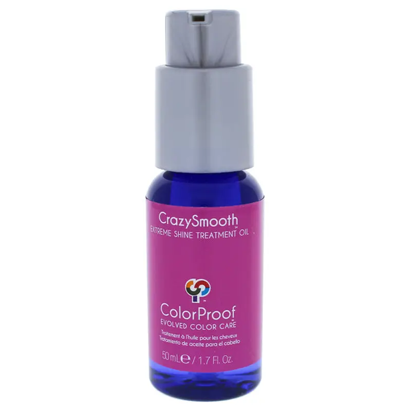 ColorProof CrazySmooth Extreme Shine Treatment Oil by ColorProof for Unisex - 1.7 oz Treatment