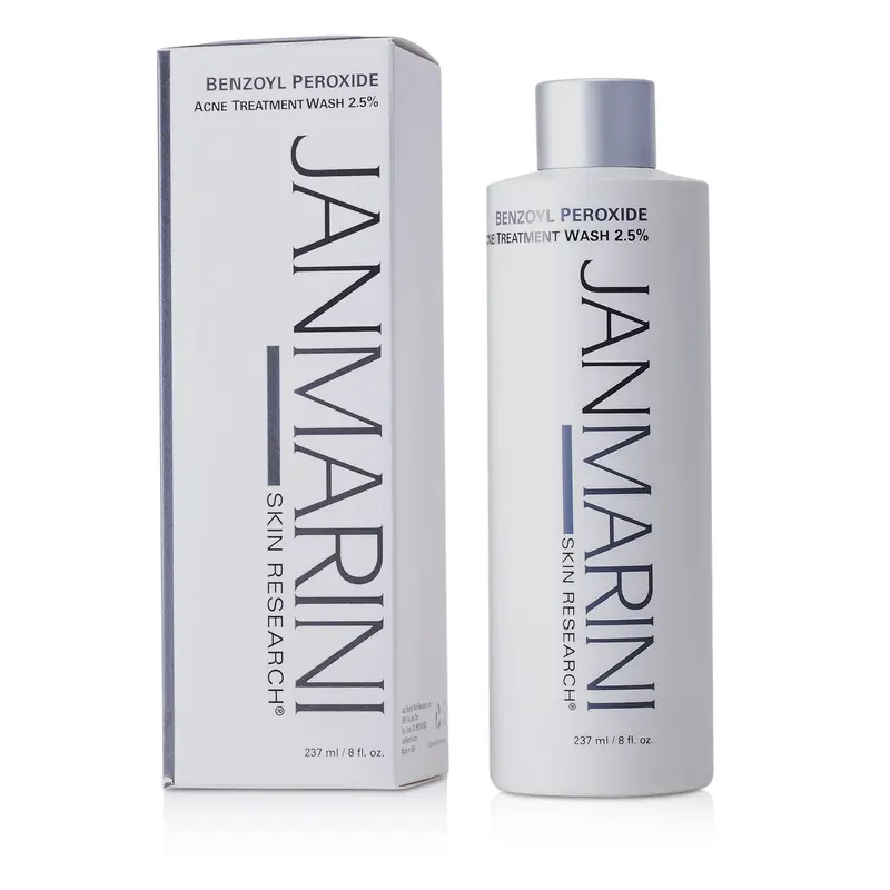 Jan Marini Benzoyl Peroxide Acne Treatment Wash 2.5%  240ml/8oz