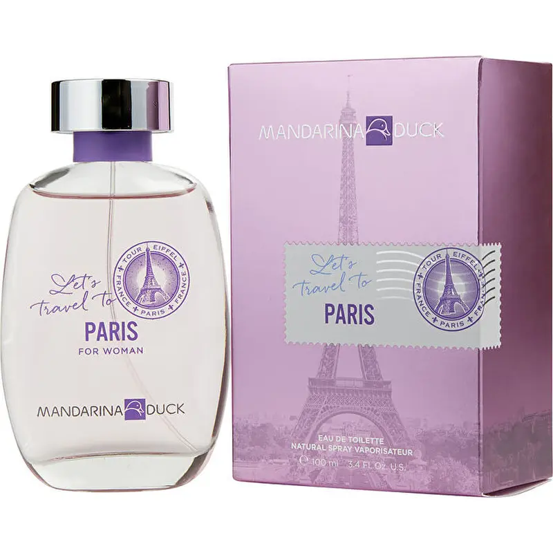 Mandarina Duck Mandarina Duck Let's Travel To Paris Eau De Toilette Spray 100ml/3.4oz