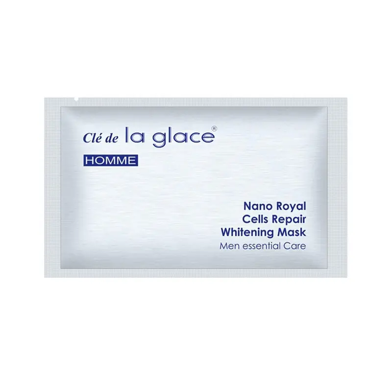la glace Homme - Nano Royal Cells Repair Whitening Mask - 5 sheet mask  Fixed Size