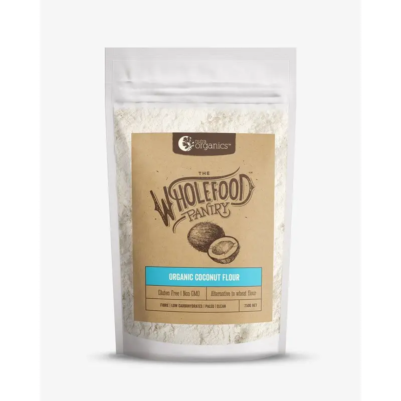 Nutra Organics The Wholefood Pantry Organic Coconut Flour 250g