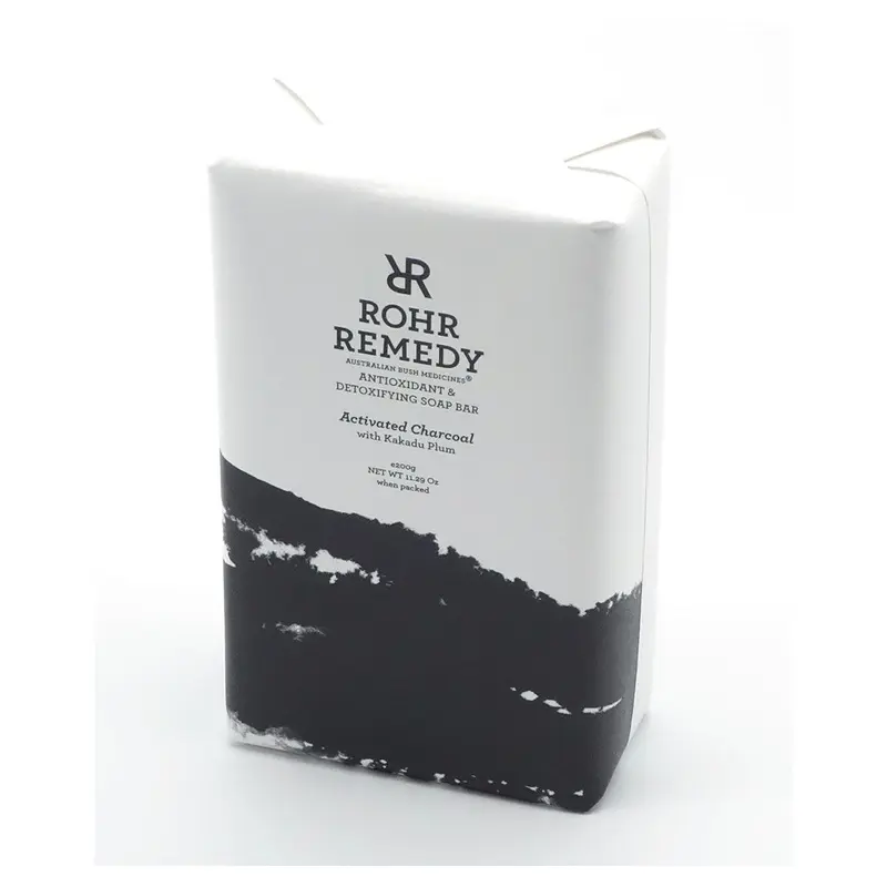 Rohr Remedy Soap 200g - Activated Charcoal With Kakadu Plum