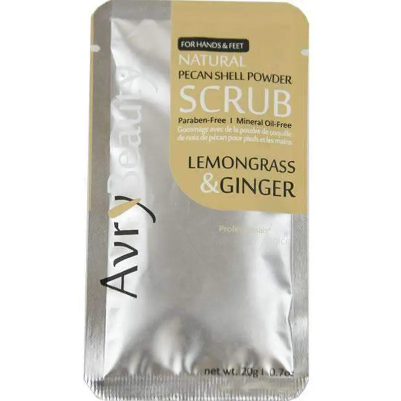 Avry Beauty Natural Mani/Pedi Scrub - Lemongrass & Ginger