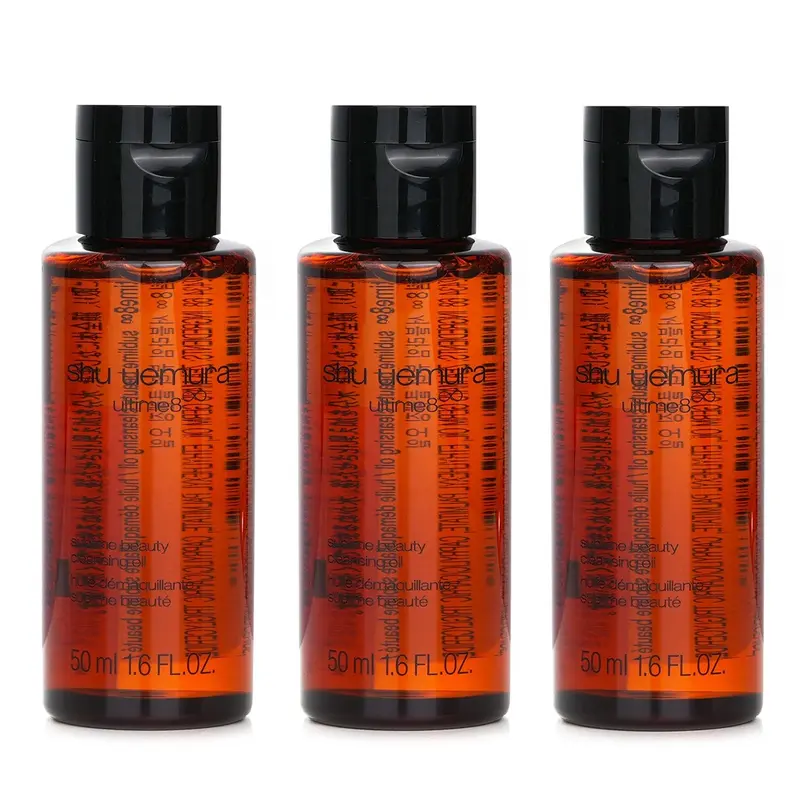 Shu Uemura Super Saver PackUltime8 Sublime Tsubaki Cleansing Oil (Miniature)  50ml/1.6oz x3