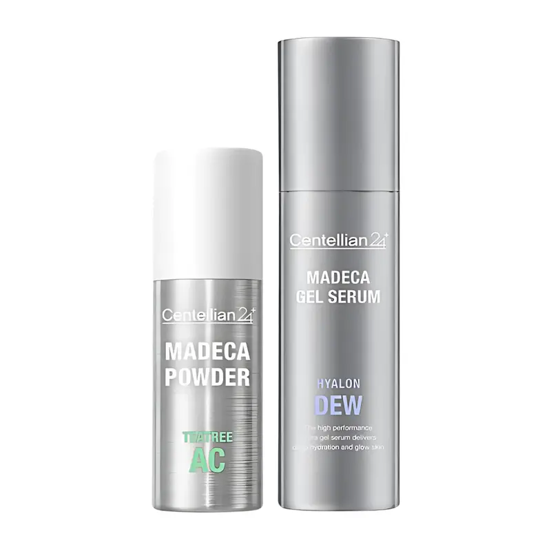 Centellian24 Madeca Powder Tea Tree AC 6g (1ea) + Madeca Gel Serum Hyalon Dew 30ml (1ea)