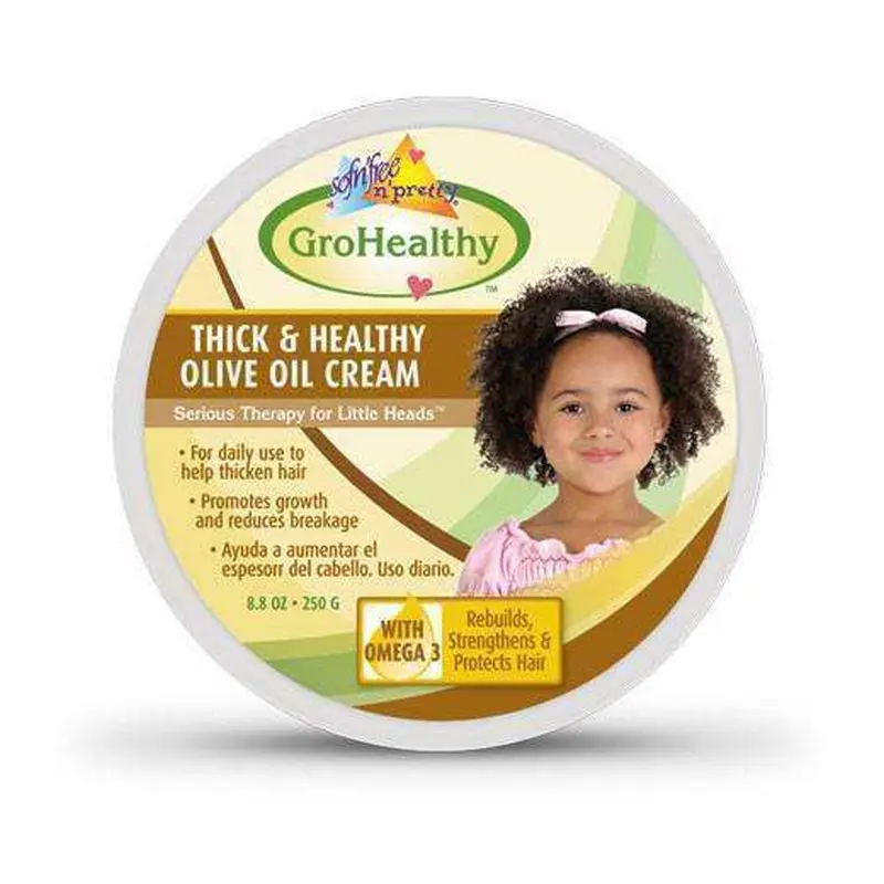 Sofn'free N' Pretty GroHealthy Thick & Healthy Olive Oil Cream