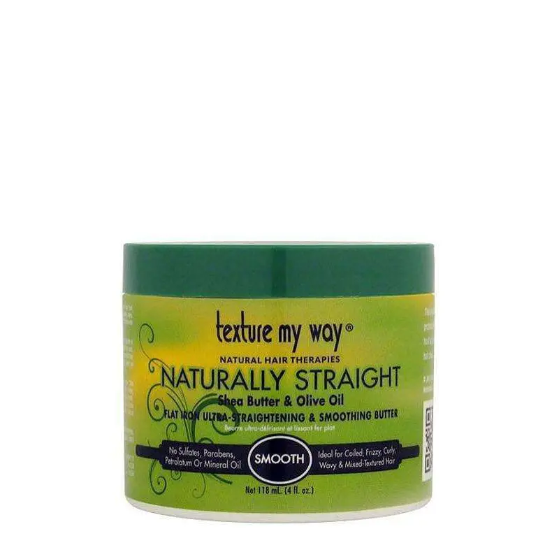 Texture My Way Naturally Straight Flat Iron Ultra-Straightening & Smoothing Butter
