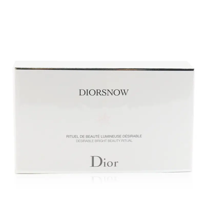 Christian Dior Diorsnow Brightening Collection: Milk Serum 30ml+ Micro-Infused Lotion 50ml+ UV Protection Fluid SPF50 30ml+ Pouch  3pcs+1pouch