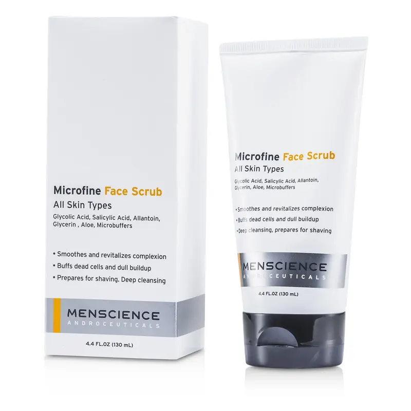 Menscience Microfine Face Scrub  130ml/4.4oz