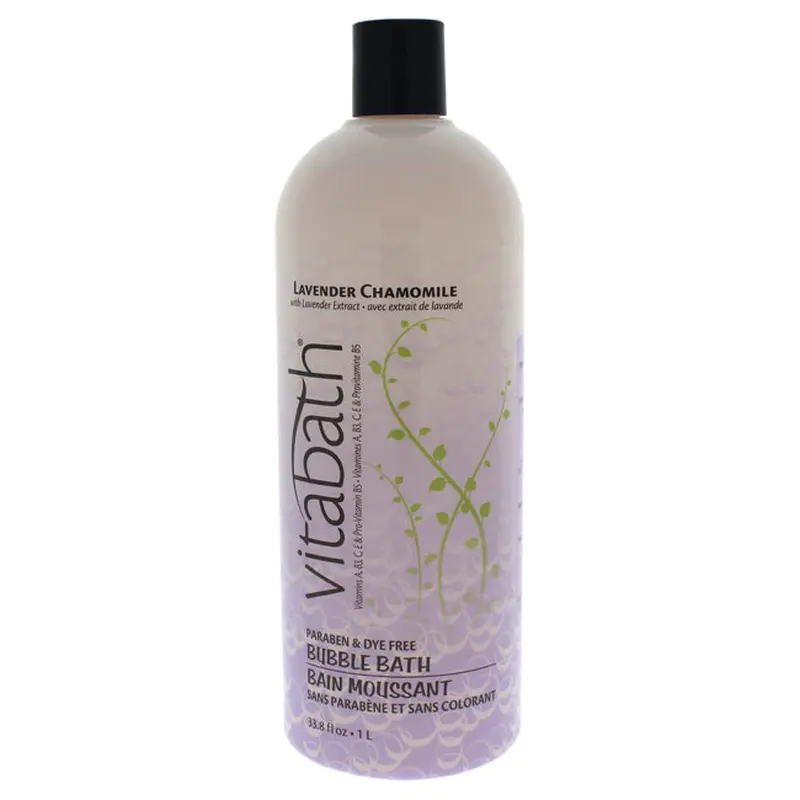 Vitabath Lavender Chamomile Bubble Bath by Vitabath for Unisex - 33.8 oz Bubble Bath