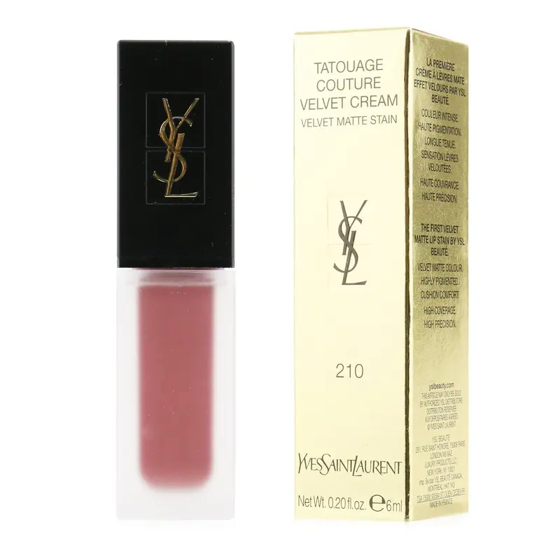 Yves Saint Laurent Tatouage Couture Velvet Cream Velvet Matte Stain - # 211 Chili Incitement (Box Slightly Damaged)  6ml/0.2oz