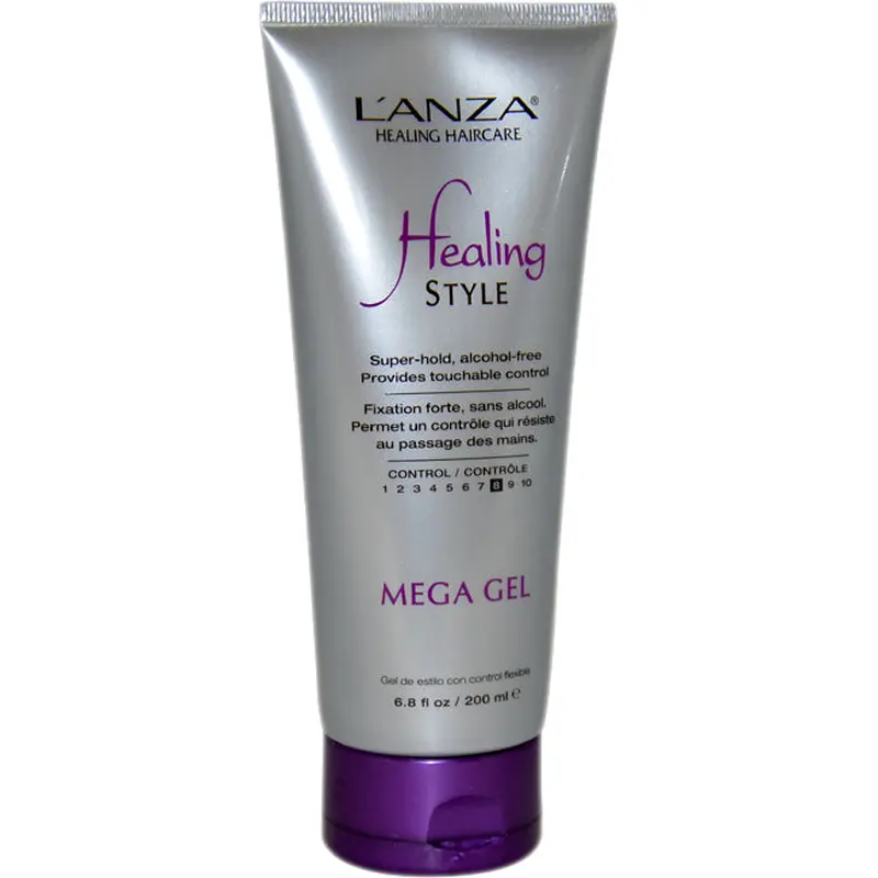 Lanza Healing Style Mega Gel by Lanza for Unisex - 6.8 oz Gel