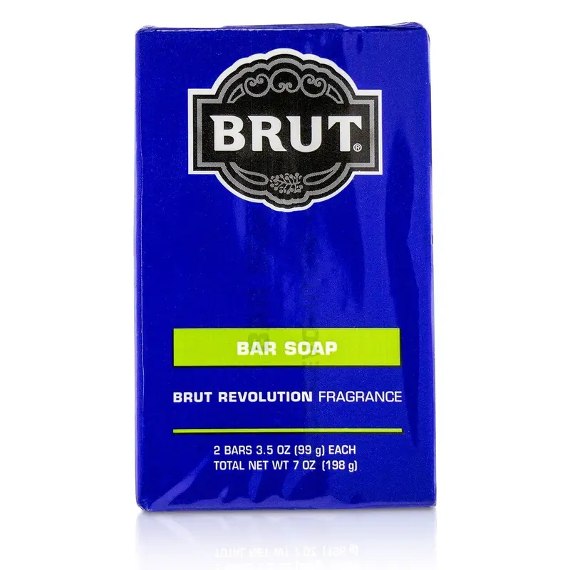 Faberge Brut Revolution Bar Soap  2x99g/3.5oz