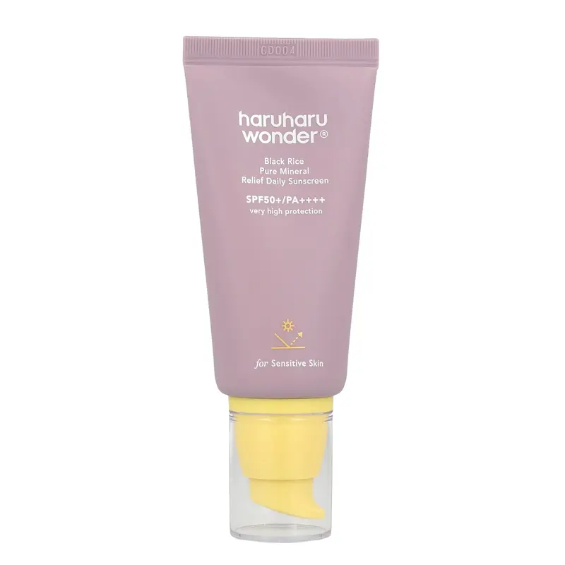 haruharu wonder Black Rice Pure Mineral Relief Daily Sunscreen SPF50+ PA++++ 50ml