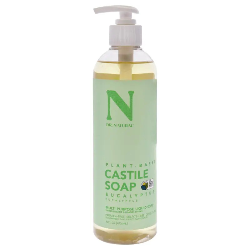 Dr. Natural Castile Liquid Soap - Eucalyptus by Dr. Natural for Unisex - 16 oz Soap
