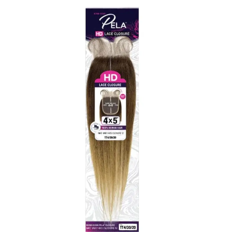 Bobbi Boss Pela Natural Yaky 4X5 Lace Closure PLNYC4X512
