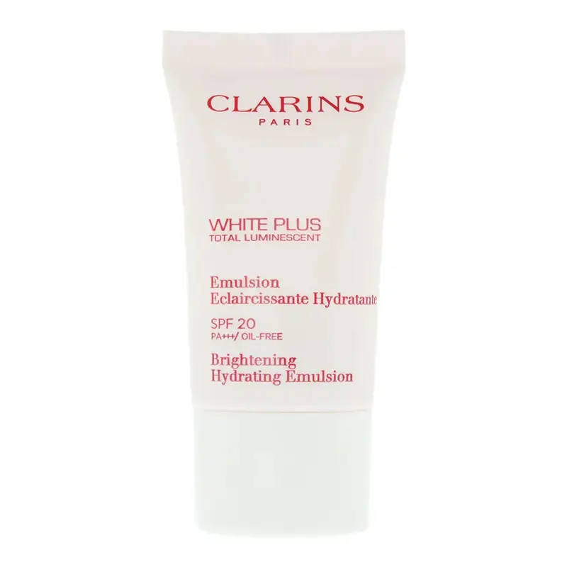 Clarins White Plus Total Luminescent Brightening Hydrating Spf 20 Not For Sale Emulsion 15ml