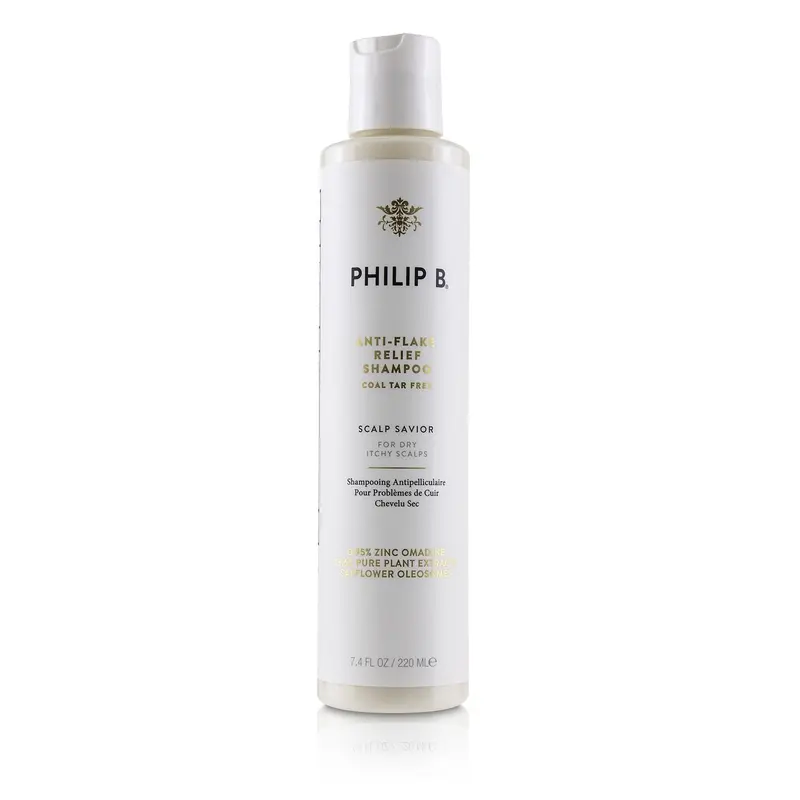Philip B Anti-Flake Relief Shampoo - # Coal Tar Free (Scalp Savior - For Dry Itchy Scalps)  220ml/7.4oz