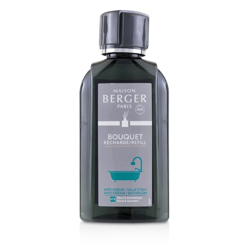 Lampe Berger (Maison Berger Paris) Functional Bouquet Refill - Anti-Odour/ Bathroom N2 (Floral & Aromatic)  200ml