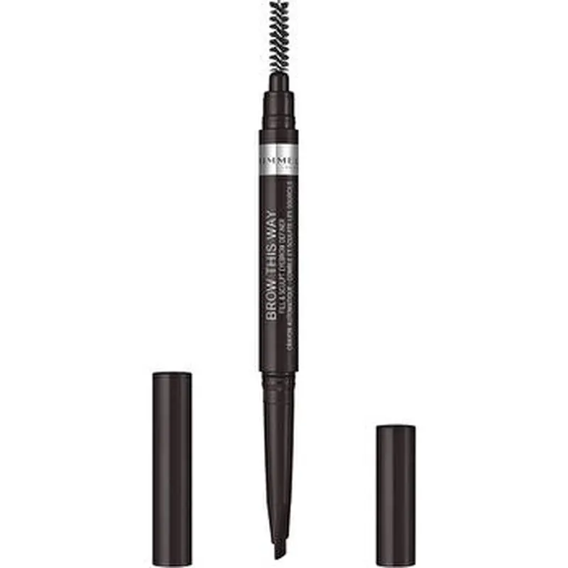 Rimmel London Brow This Way Filler & Fixer # 004 Soft Black 0.25g Eyebrow Definer