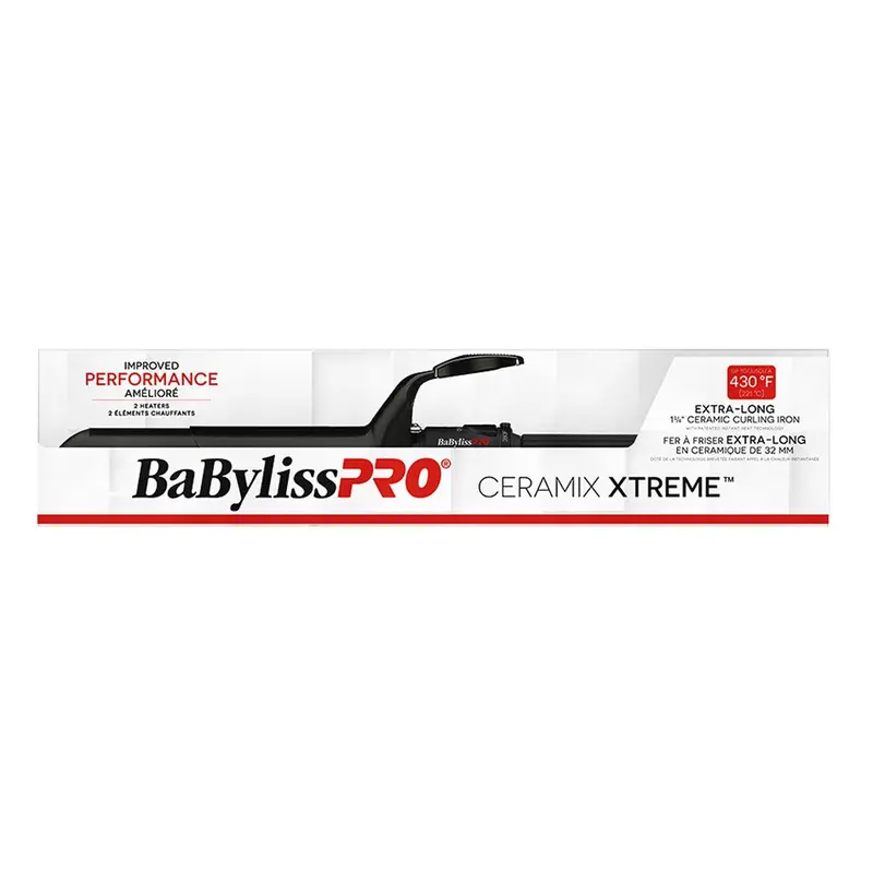 BaByliss Pro Ceramic Extra-Long Curling Iron 1 1/4"