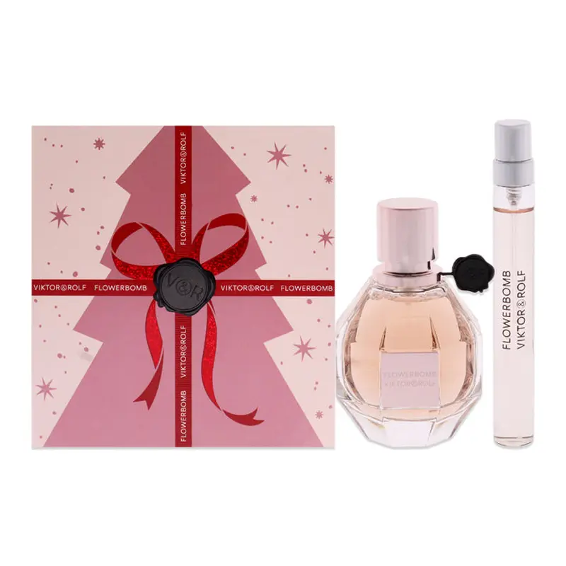 Viktor & Rolf Flowerbomb By Viktor And Rolf For Women 2 Pc Gift Set Eau De Parfum Spray 10ml/0.34oz Eau De Parfum Spray 50ml/1.7oz