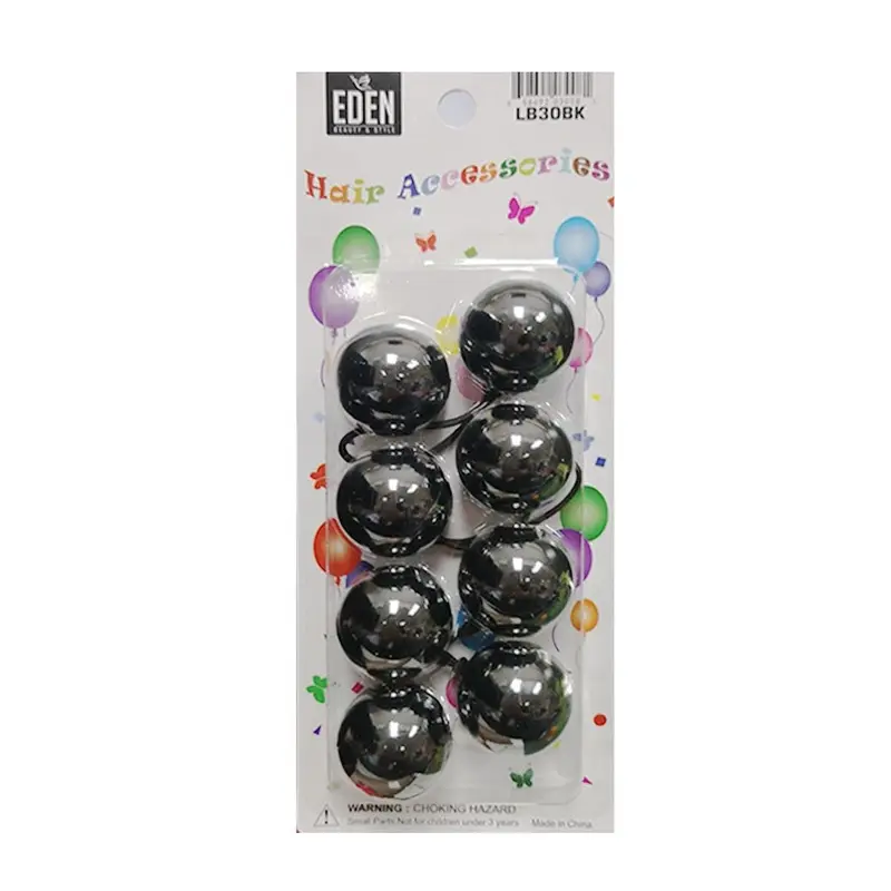 Eden Hair Baubles - Black #LB30BK