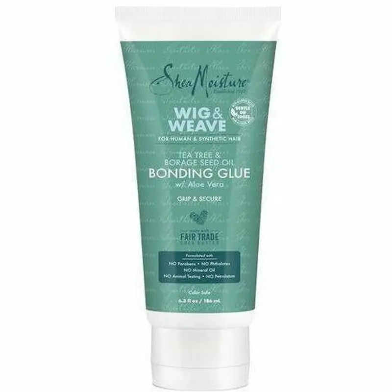 Shea Moisture: Wig & Weave with Tea Tree & Borage Seed Oil Bonding Glue w/ Aloe Vera